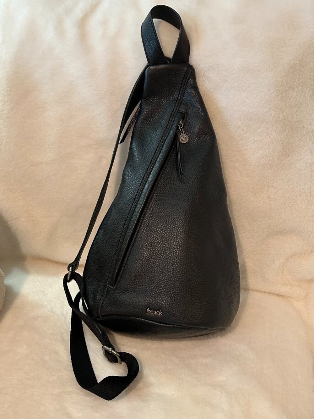 The Sak GEO Sling Leather Backpack